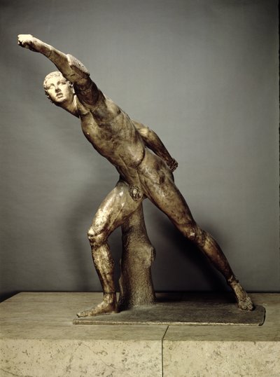 Il Gladiatore Borghese, greco, c.50 a.C. (marmo) da Unbekannt
