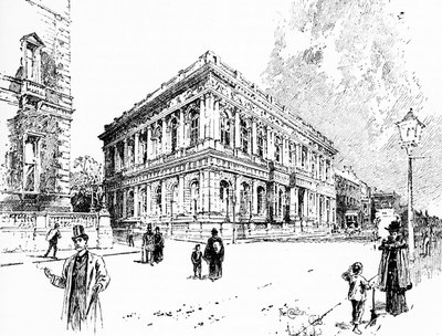 Il Carlton Club, Pall Mall, Londra da Unbekannter Künstler