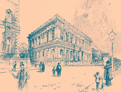 The Carlton Club, Pall Mall, Londra da Unbekannter Künstler