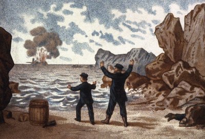 I figli del capitano Grant, inizio XX secolo da Unbekannter Künstler