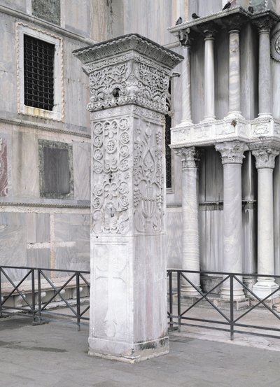 La Colonna di Acri, nella Piazzetta di San Marco, Venezia da Unbekannt