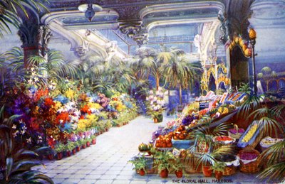 La Sala dei Fiori a Harrods, c.1916 da Unbekannter Künstler