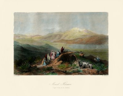 La Terra Santa - Monte Hermon - Bibbia da Unbekannter Künstler