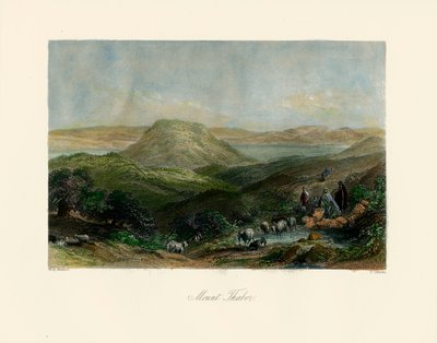 La Terra Santa - Monte Tabor - Bibbia da Unbekannter Künstler
