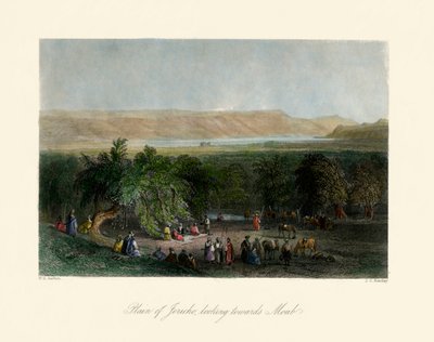 La Terra Santa - Pianura di Gerico - Bibbia da Unbekannter Künstler