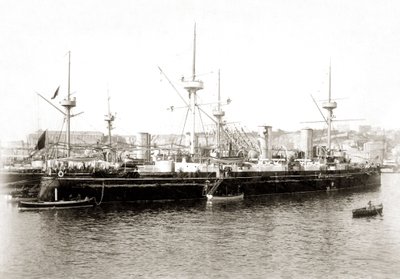 Il siluro italiano "Etna" circa 1885 da Unbekannter Künstler