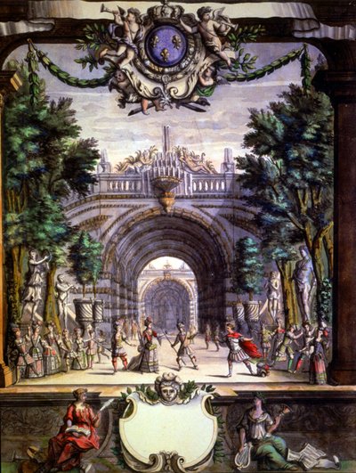 I Piaceri del Re, balletto per il re Luigi XIV a Versailles da Unbekannter Künstler