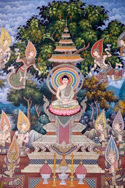 La vita del Buddha da Unbekannter Künstler