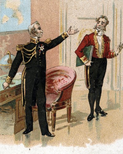 Il Ministro della Marina Charles Lemercier de Longpre, Barone d