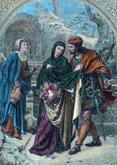 Il Miracolo della Rosa da Unbekannter Künstler