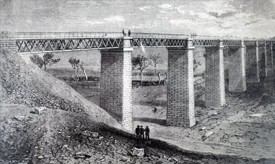 Il viadotto di Moorabool. da Unbekannt
