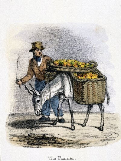 Il cesto, c 1845 da Unbekannter Künstler