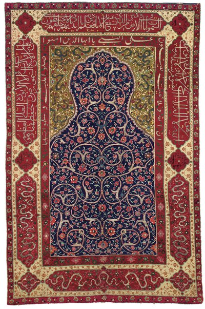 Il tappeto da preghiera "Topkapi" Perez, Isfahan, Persia centrale, XVI o XVII secolo da Unbekannt