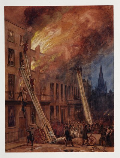 La Scala Antincendio della Royal Society da Unbekannt