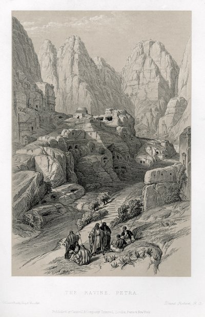 Il teatro di Petra da Unbekannter Künstler