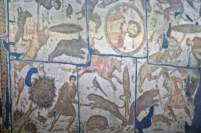 Il Mosaico di Vakto da Vakto, Turchia da Unbekannt