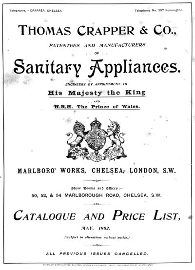 Il catalogo di Thomas Crapper and Company da Unbekannt