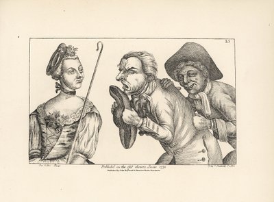 Le figure comiche di Cimon e Mopsus con la bella Phillida. Da 