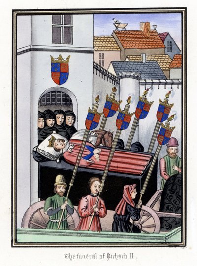 Il corteo funebre di Re Riccardo II d