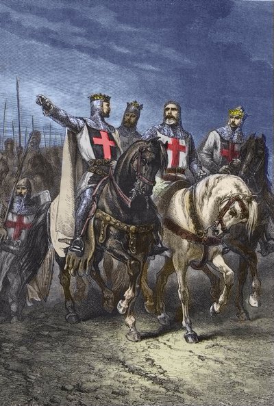 I capi della prima crociata: Goffredo di Buglione da Unbekannt