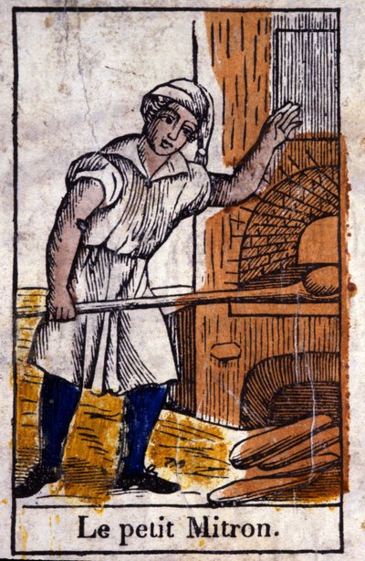 Il piccolo garzone del fornaio, c.1850 (incisione) da Unbekannter Künstler
