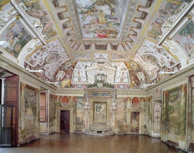 Il salone principale, progettato da Pirro Ligorio per il Cardinale Ippolito II d