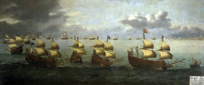 Il ritorno dalla Spagna del Principe Carlo III, Duca di Savoia (1486-1553), 5 ottobre da Unbekannter Künstler