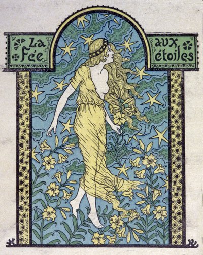 La fata delle stelle, circa 1900 da Unbekannter Künstler