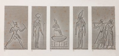Tebe, Karnak, primo piano da Unbekannt