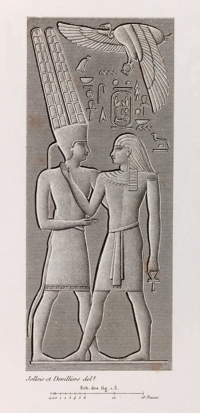 Tebe, Karnak, primo piano da Unbekannt