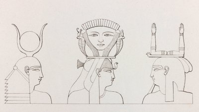 Tebe, Luxor, primo piano da Unbekannt