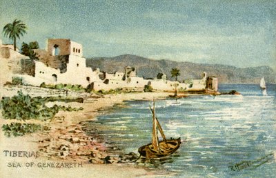 Tiberiade - mare di Genezareth da Unbekannter Künstler