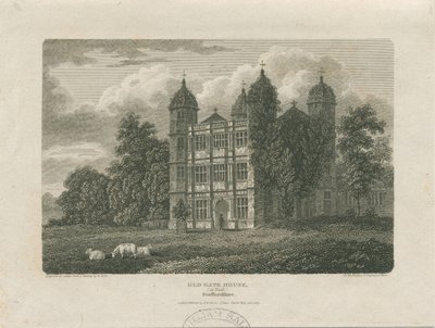 Tixall Hall - Gatehouse: incisione, 25 nov 1775 da Unbekannt