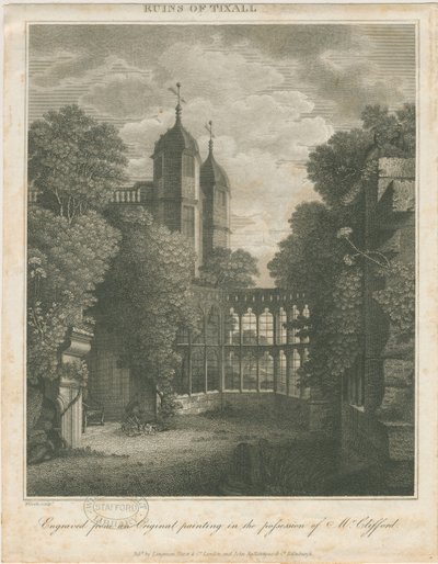 Tixall Hall da Unbekannt