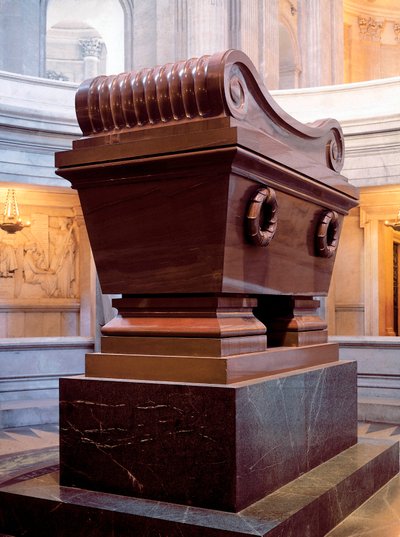 Tomba del militare e imperatore dei francesi Napoleone I Bonaparte (1769-1821). Parigi. Gli Invalidi da Unbekannt