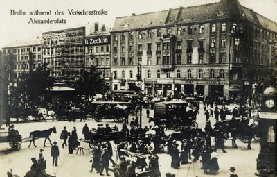 Scioperi dei trasporti a Berlino da Unbekannter Künstler