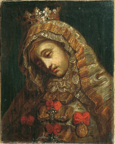 Madonna addolorata da Unbekannter Künstler