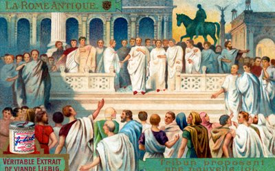 Tribuno nella Repubblica Romana: Proposta di una legge da Unbekannter Künstler