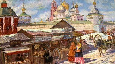 Trinità Lavra di San Sergio da Unbekannter Künstler