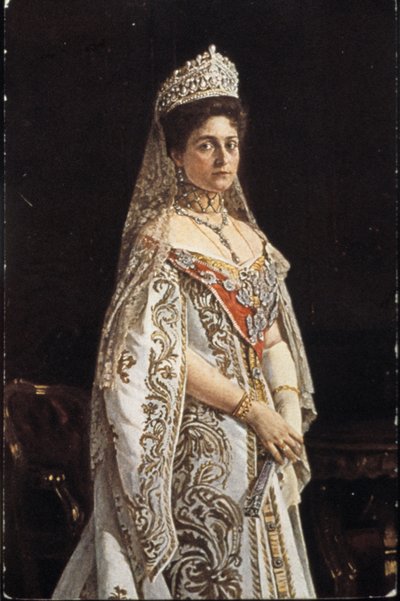 Zarina Alessandra Fëdorovna (1872-1918) da Unbekannter Künstler