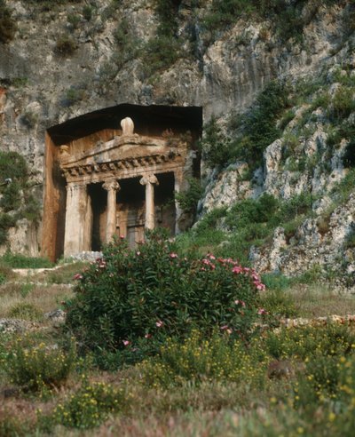 Turchia, Licia, Fethiye (Telmessos), Tomba di Aminta, IV secolo a.C. da William M. Timlin