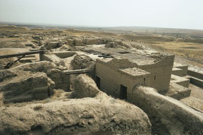 Turkmenistan. Rovine di Nisa. Lista del Patrimonio Mondiale UNESCO, 2007 da Benjamin Baud