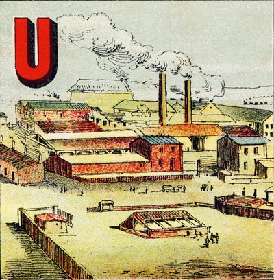 U : Fabbrica. Una fabbrica è un