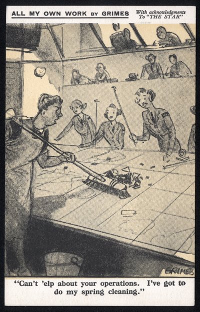 Regno Unito: una cartolina umoristica prodotta durante la Seconda Guerra Mondiale da Raphael Tuck & Sons Ltd da Unbekannt
