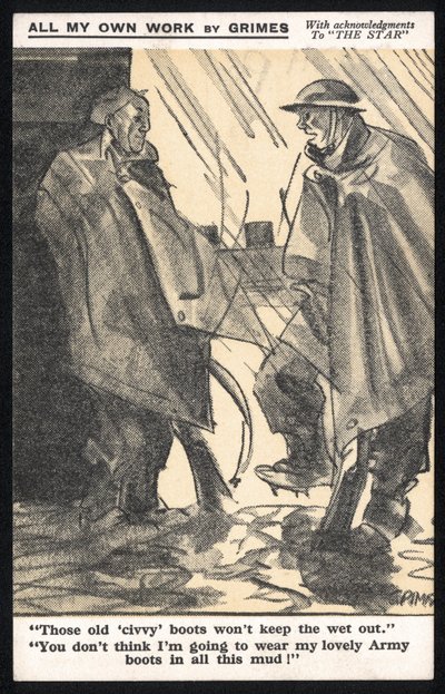 Regno Unito: una cartolina umoristica prodotta durante la Seconda Guerra Mondiale da Raphael Tuck & Sons Ltd da Unbekannt