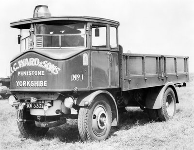 Regno Unito: Un carro a vapore. c1930 da Unbekannt