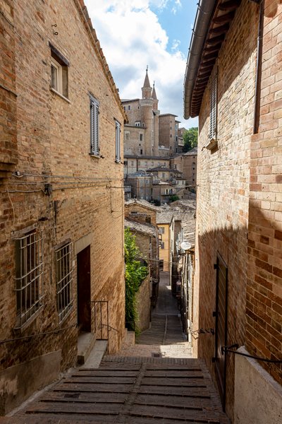 Urbino, centro della città vecchia da Alec Hunter