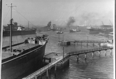 Veduta del porto di Blyth da Unbekannt