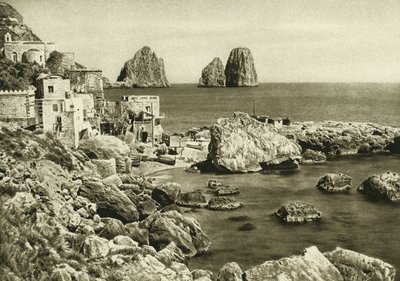 Vista dei faraglioni dall