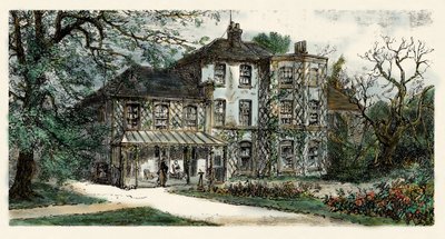Veduta della casa di Charles Darwin (1809-1882) dove redasse 